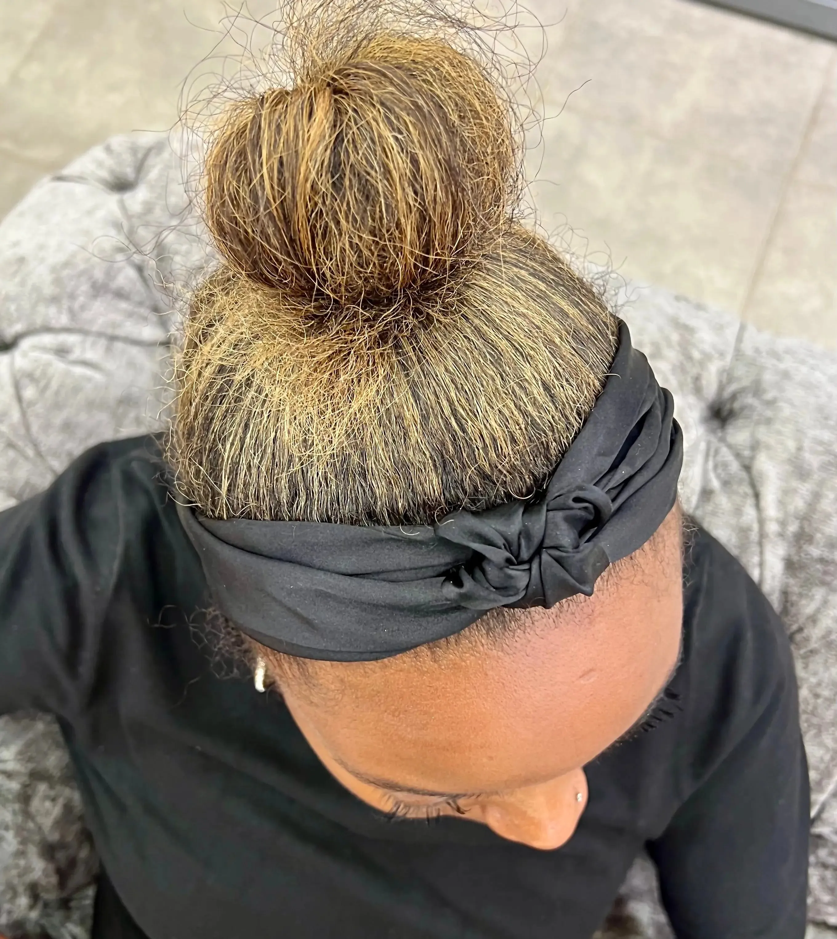 100% Mulberry Silk RoseKnot Headband