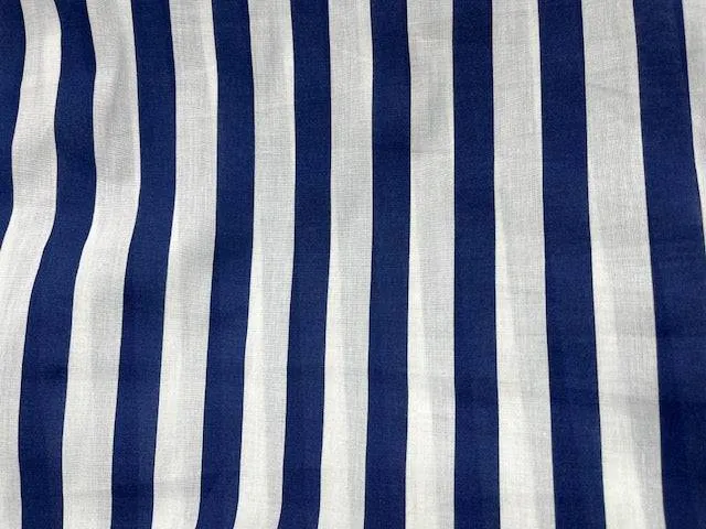 16mm Striped - Polycotton Print