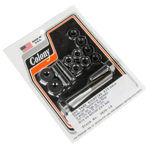 #3038-18 Gas Tank Mounting Kit 1937-1975 Harley-Davidson Big Twins 1971-1972 FX - Parkerized