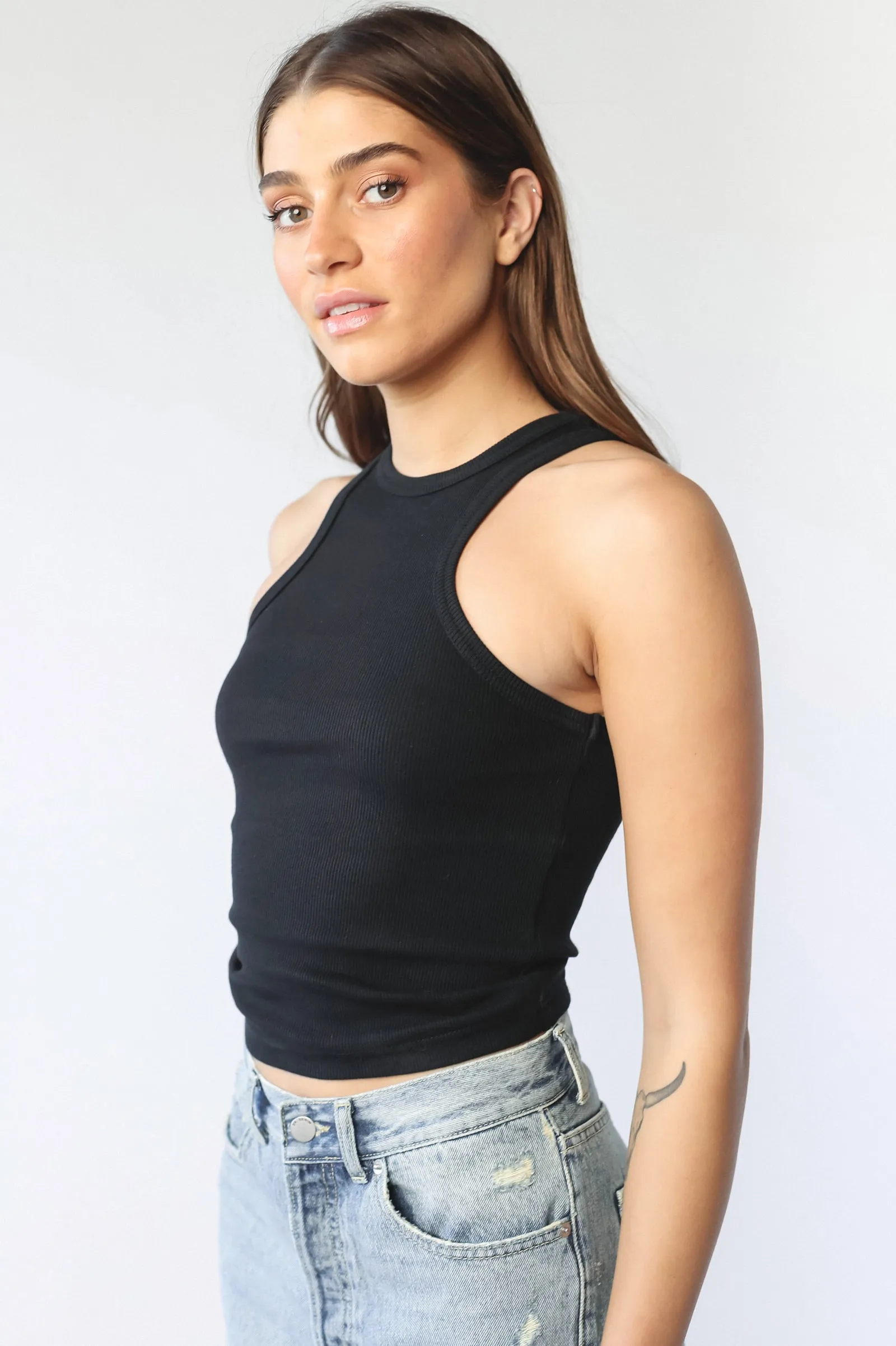 Amelie Singlet Black
