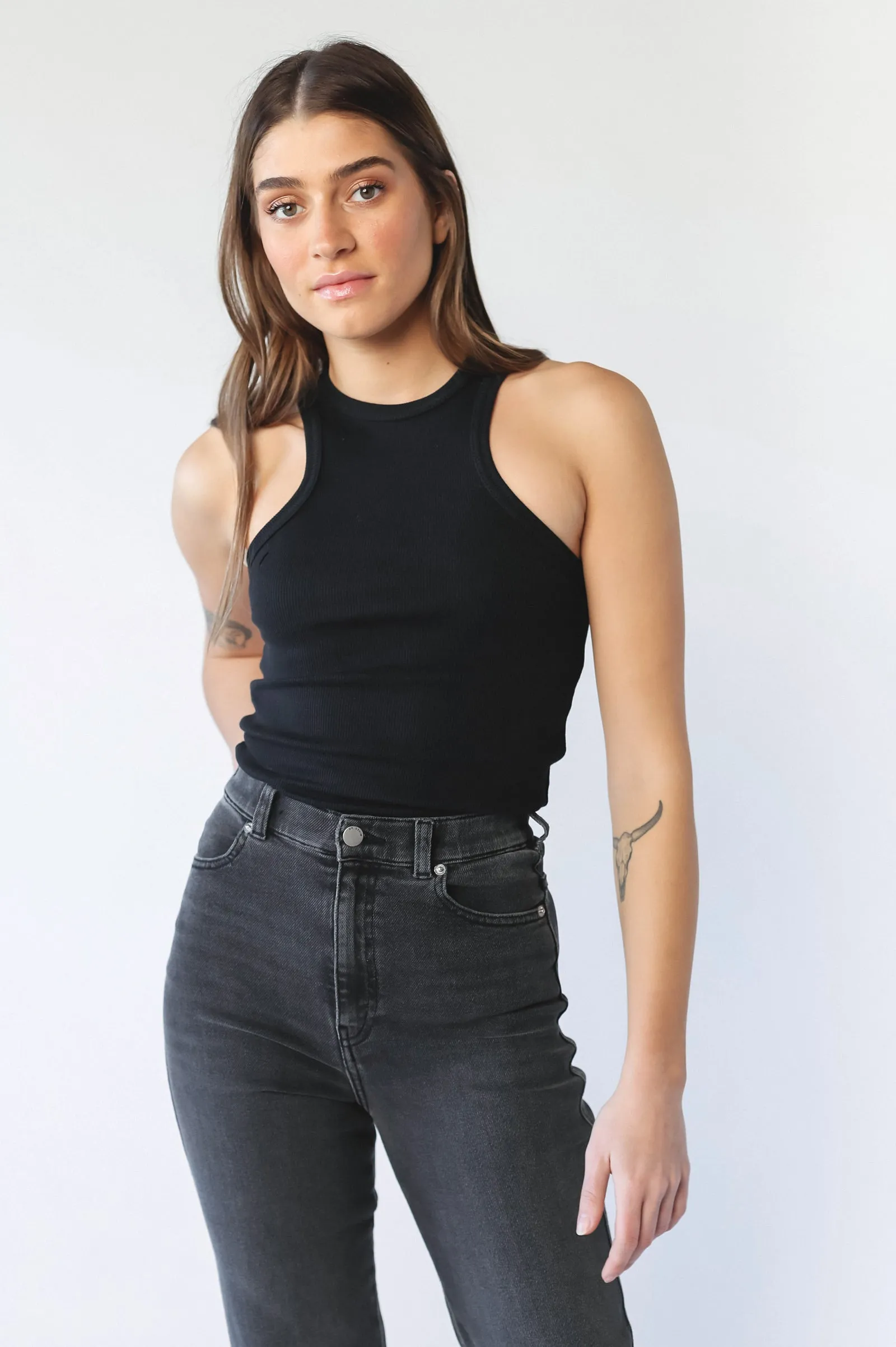 Amelie Singlet Black