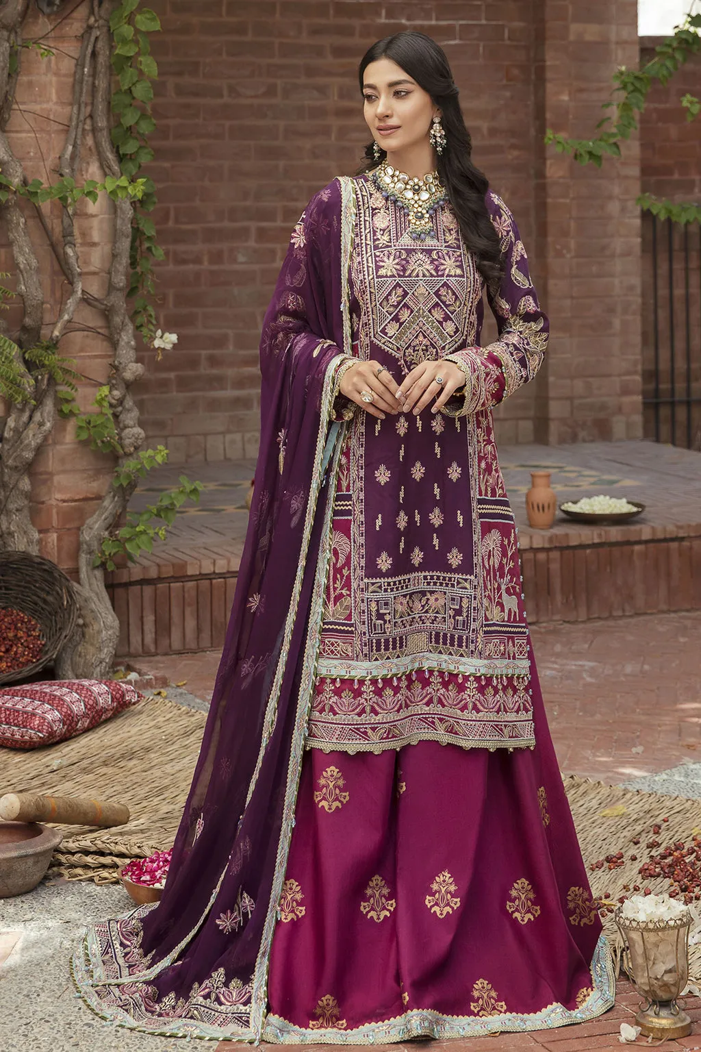 Ayzel X Afrozeh Sangat Luxury Chiffon Collection – Gohar