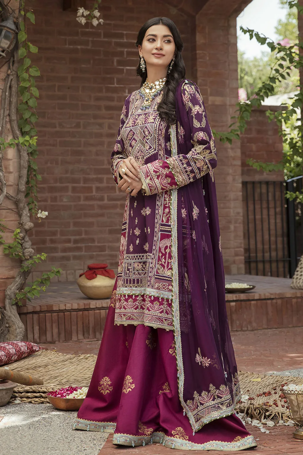 Ayzel X Afrozeh Sangat Luxury Chiffon Collection – Gohar