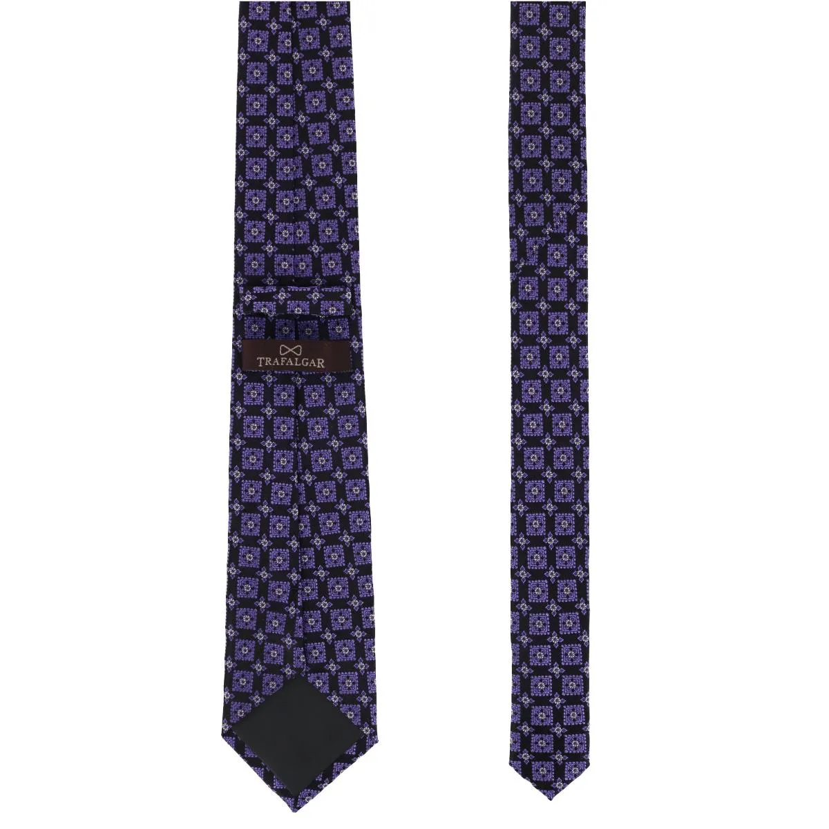 Azzimato Diamond Stately Silk Necktie
