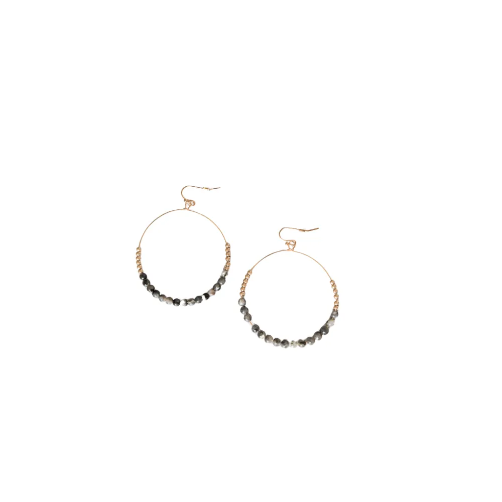 Better Days Earrings in Gray [Online Exclusive]