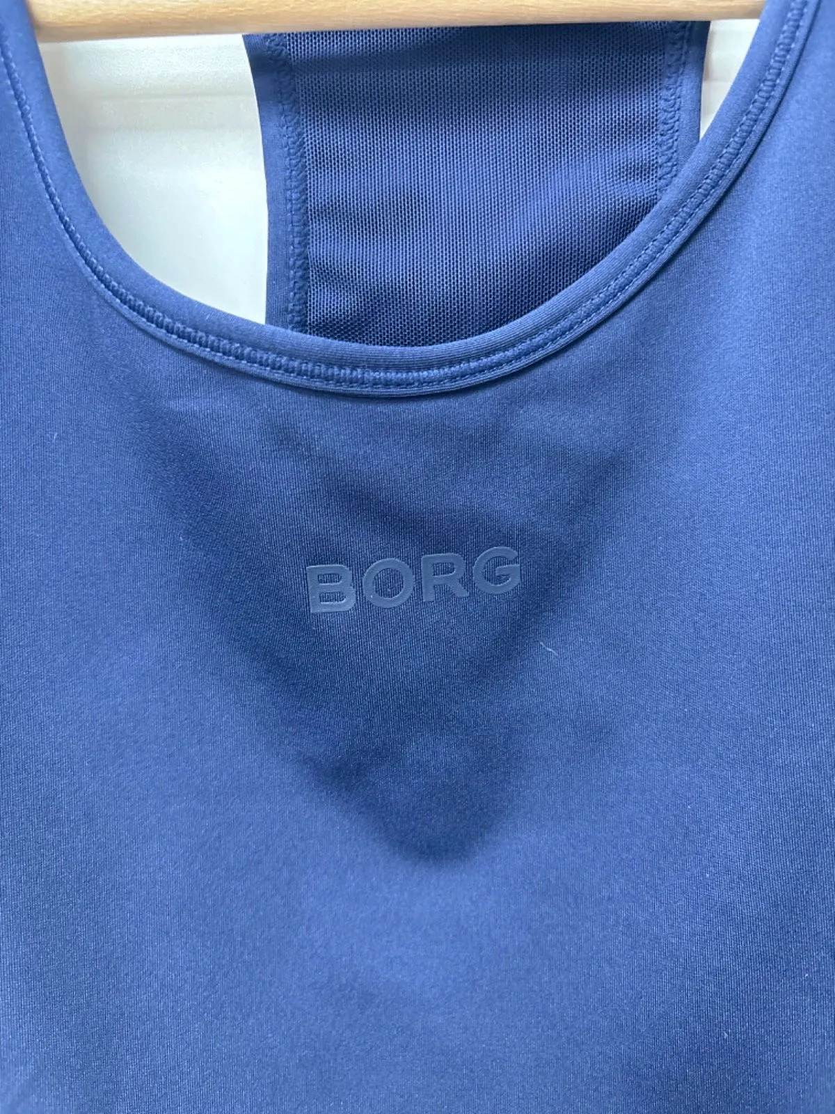 Björn Borg Navy Borg Crop Tank Small