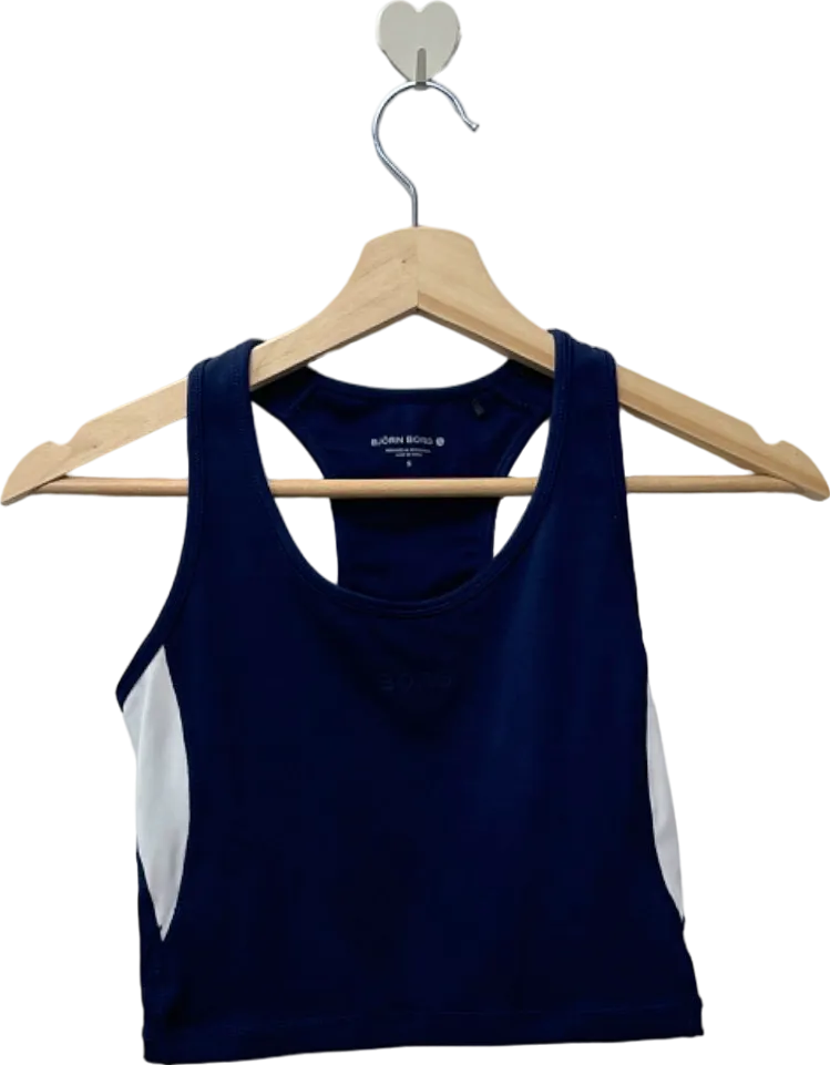 Björn Borg Navy Borg Crop Tank Small