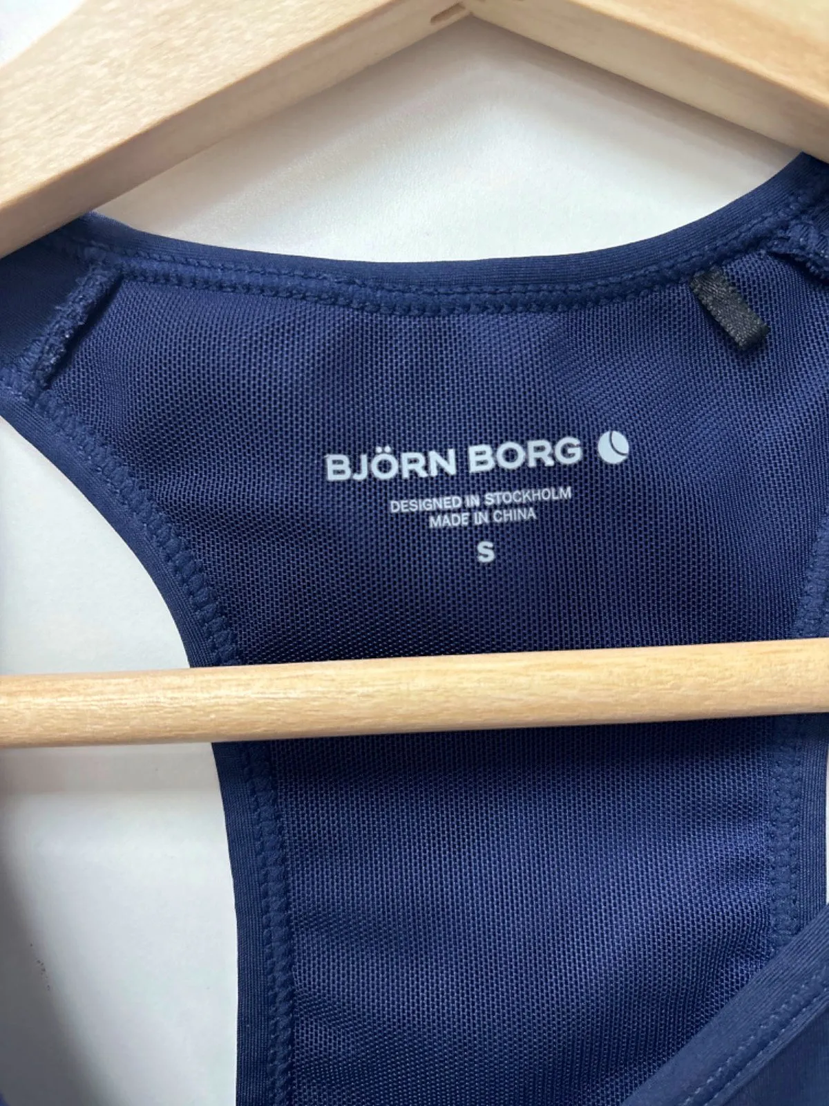 Björn Borg Navy Borg Crop Tank Small