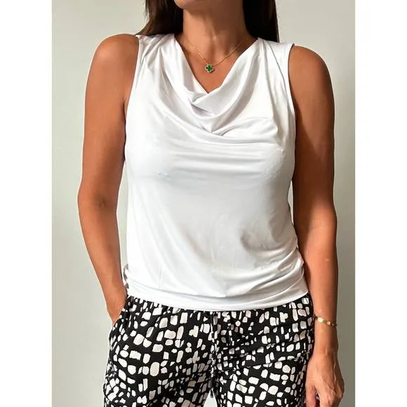 Cowl Neck 3/4 Sleeve Top