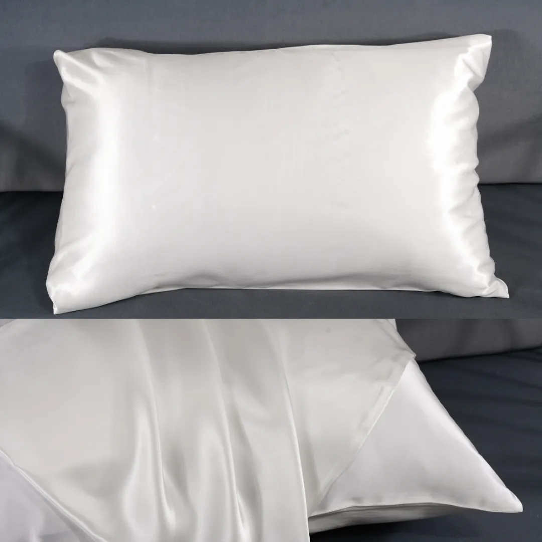 Custom Wholesale Silk Pillowcase 22 Momme Envelope Closure - Standard size