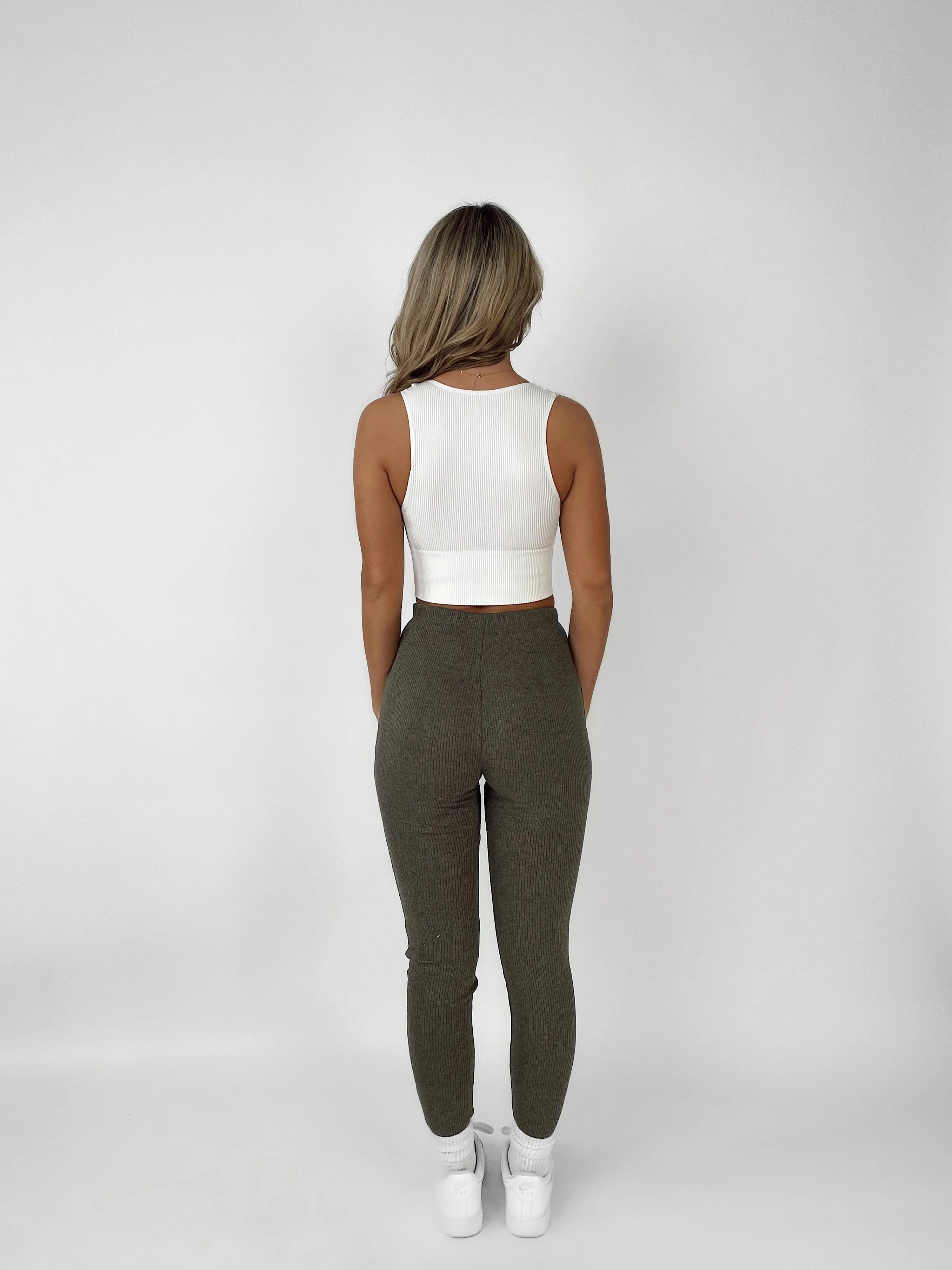 Dallas Tank // White
