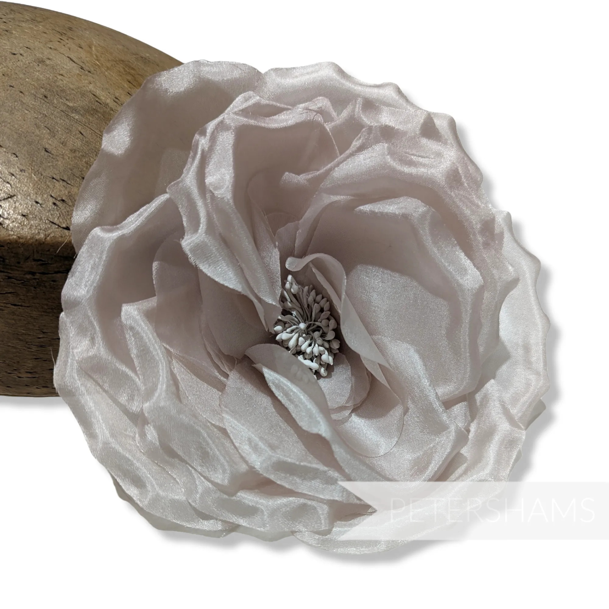'Danielle' Large 15cm Silk Rose Millinery Flower Hat Mount