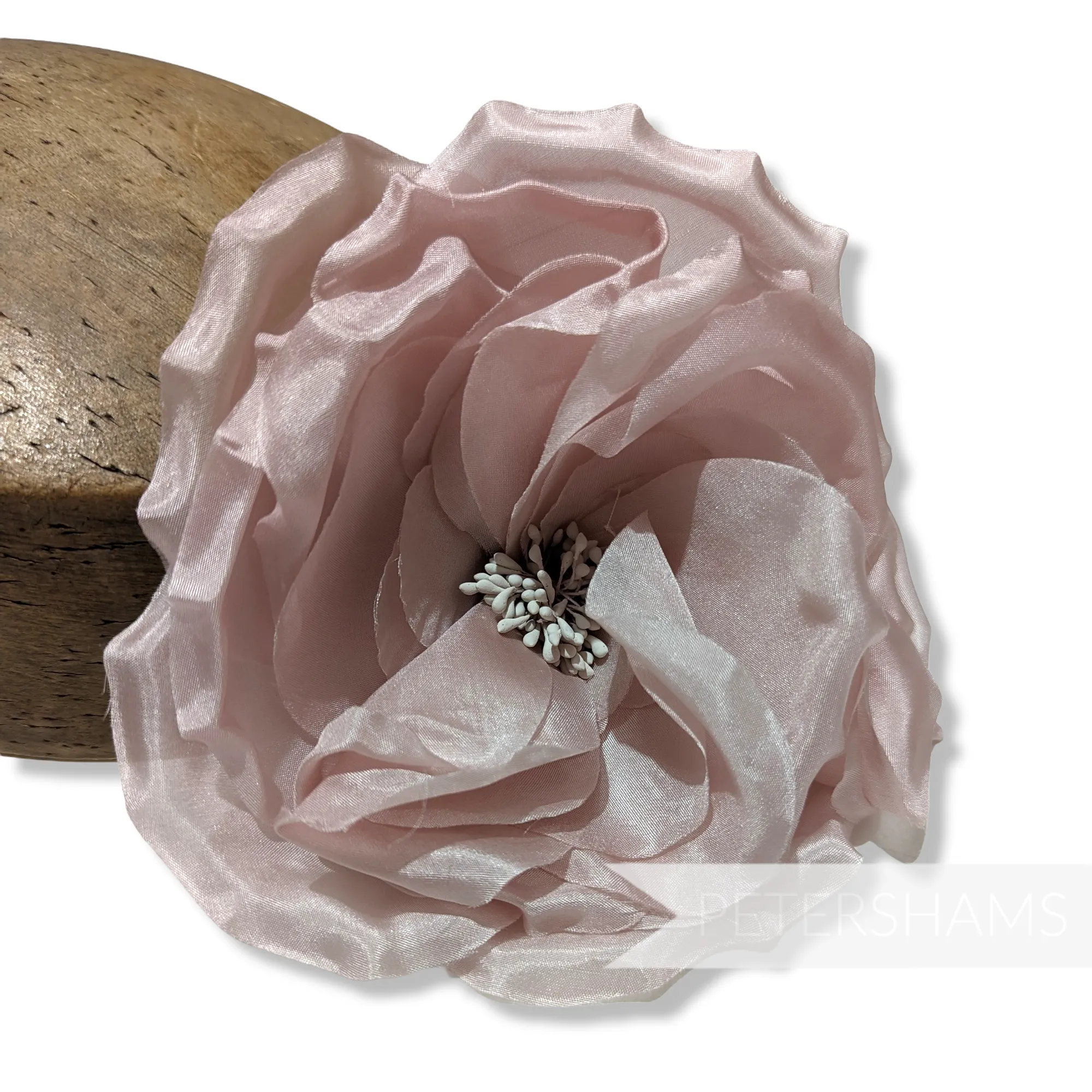 'Danielle' Large 15cm Silk Rose Millinery Flower Hat Mount