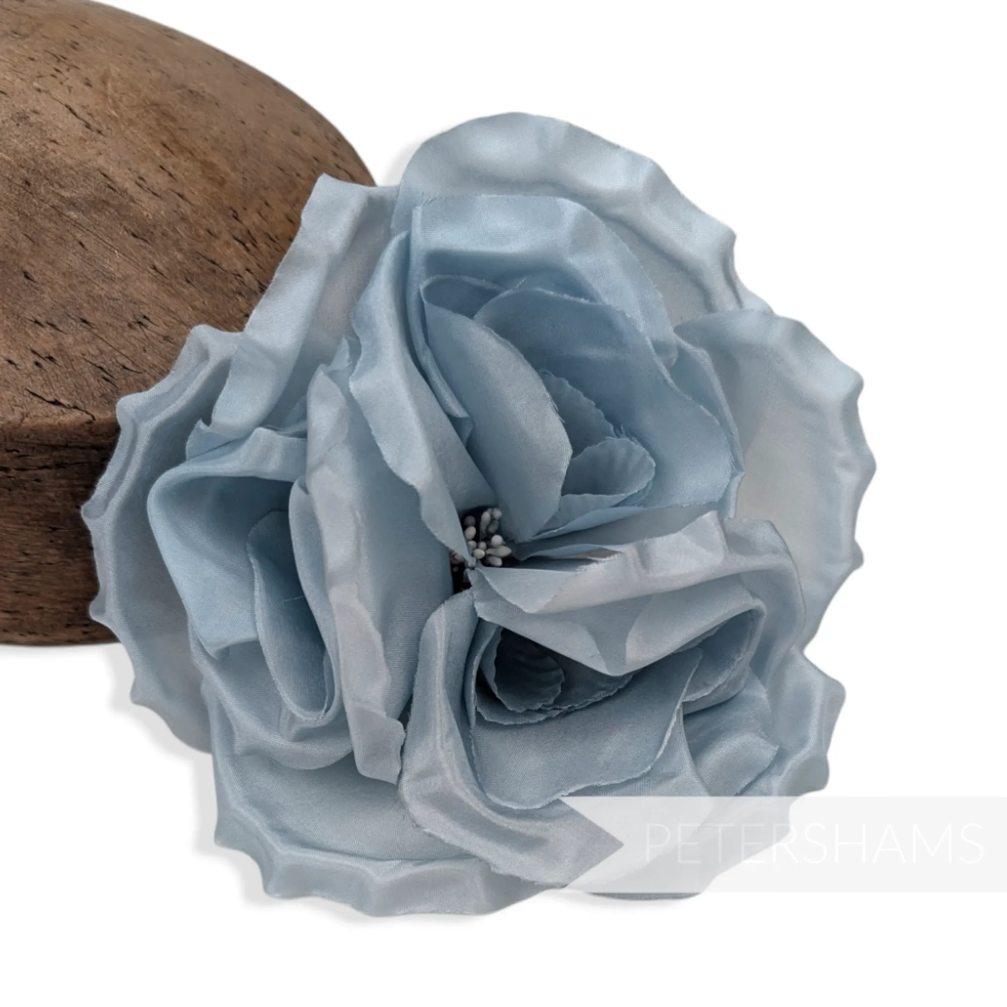 'Danielle' Large 15cm Silk Rose Millinery Flower Hat Mount