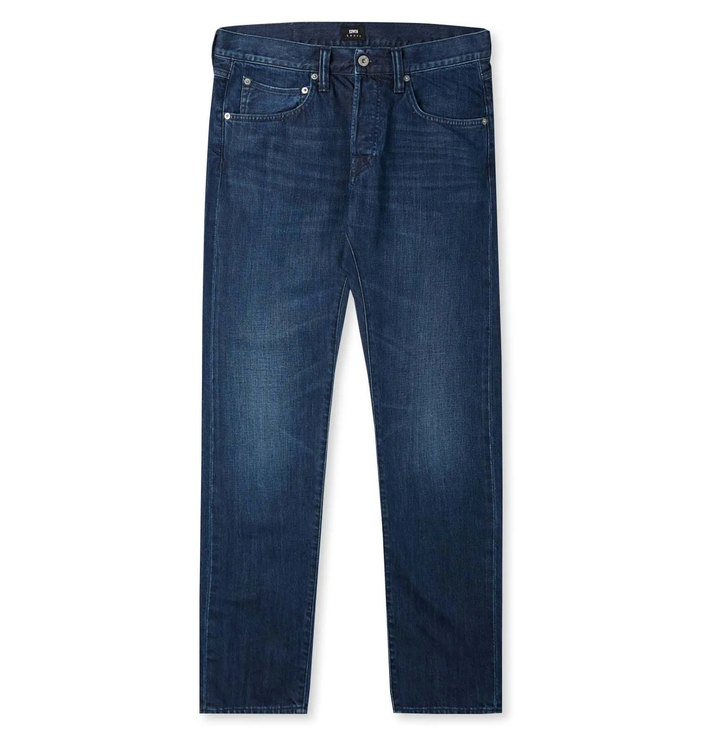 Edwin ED-55 Regular Tapered Jeans – Kingston Blue Denim – Mid Coal Wash