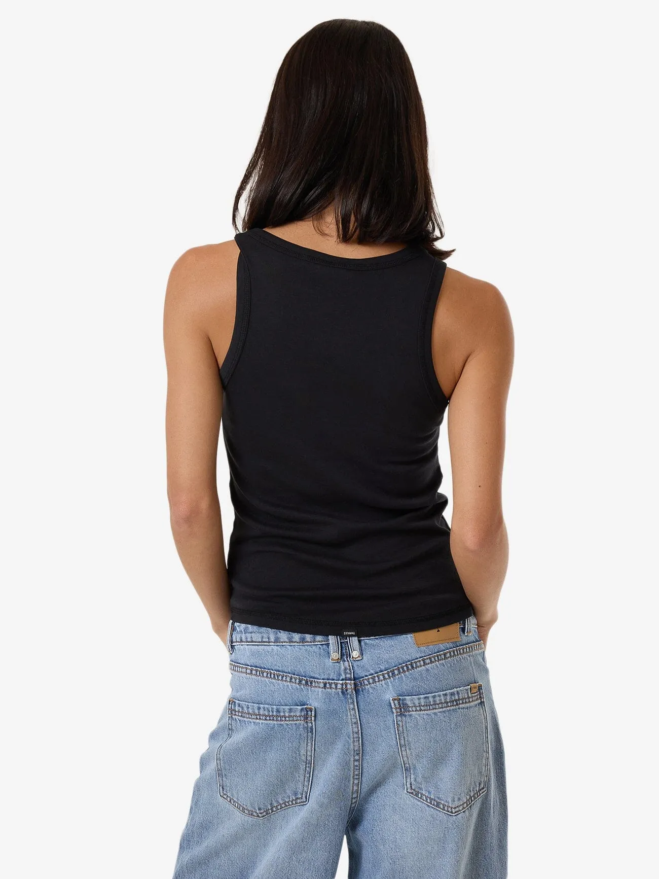 Emblem Of Strength Sloane Tank - Washed Black