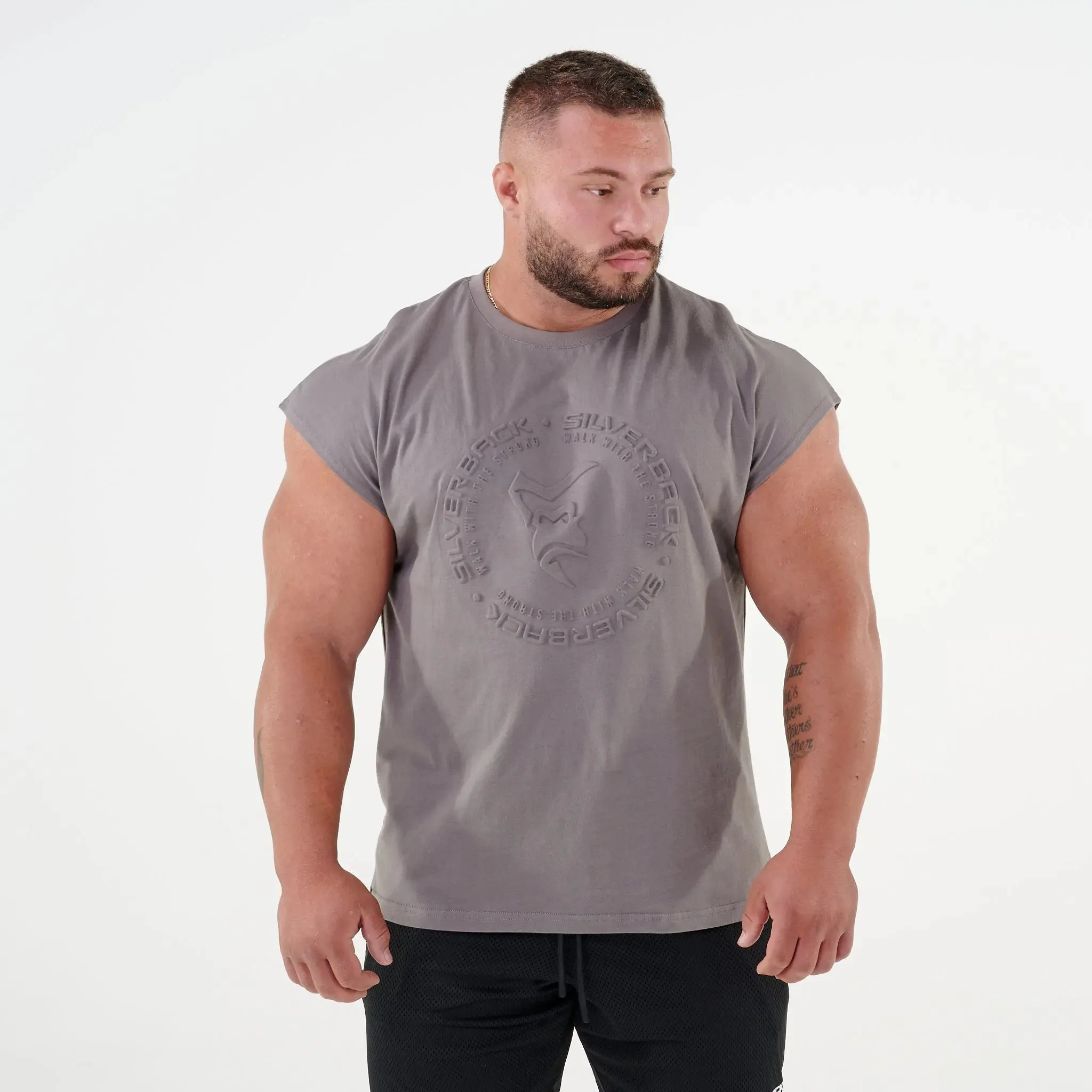Embossed Sleeveless Tank