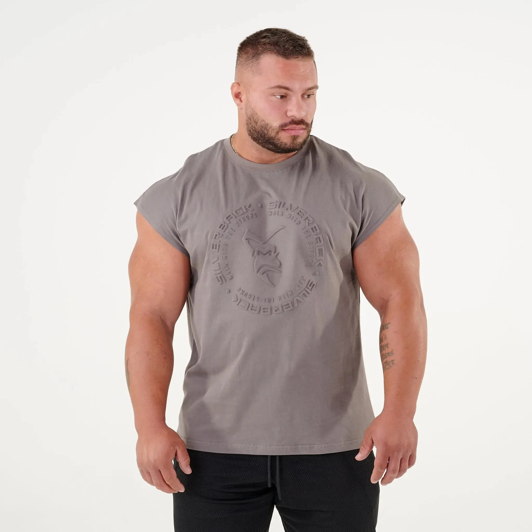 Embossed Sleeveless Tank