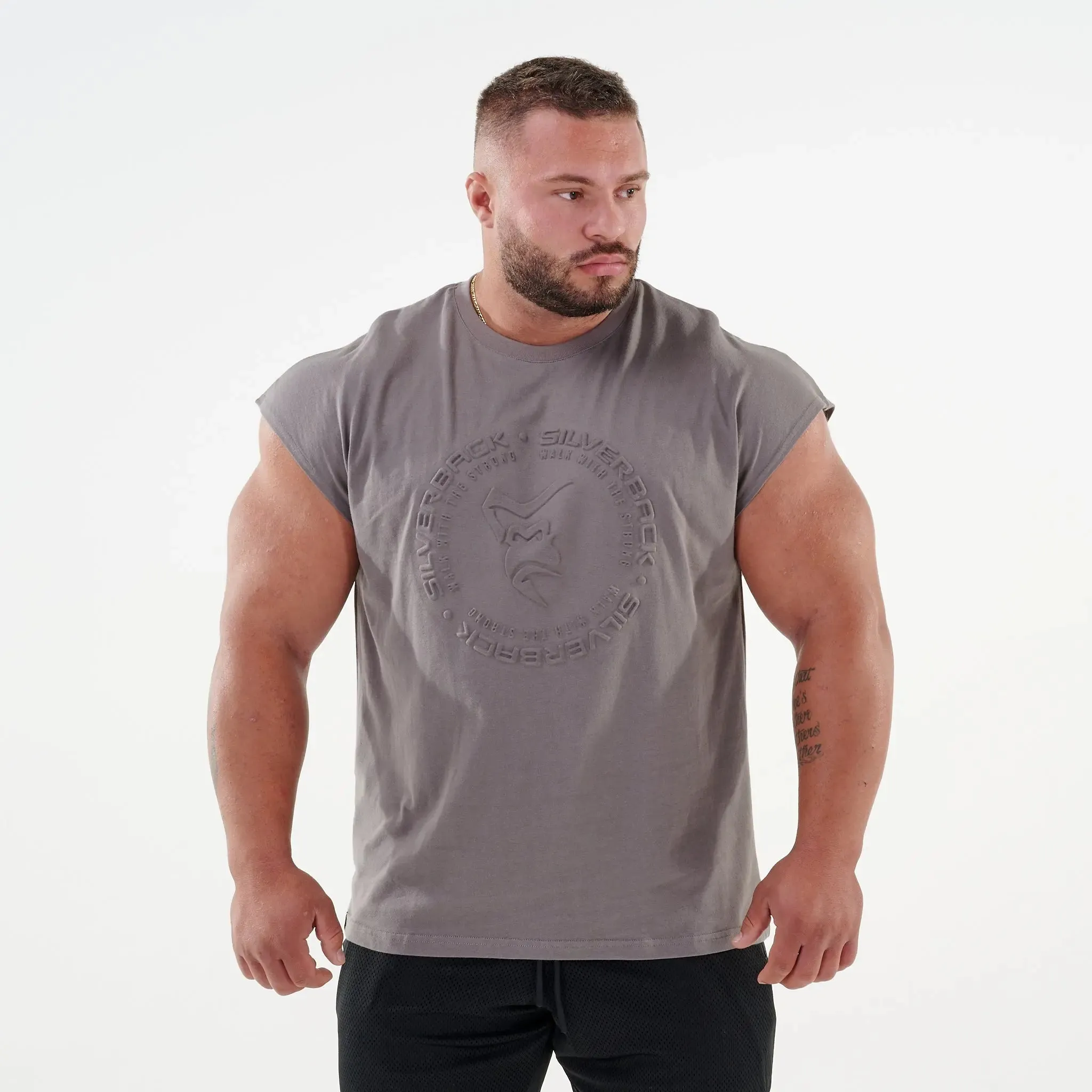 Embossed Sleeveless Tank