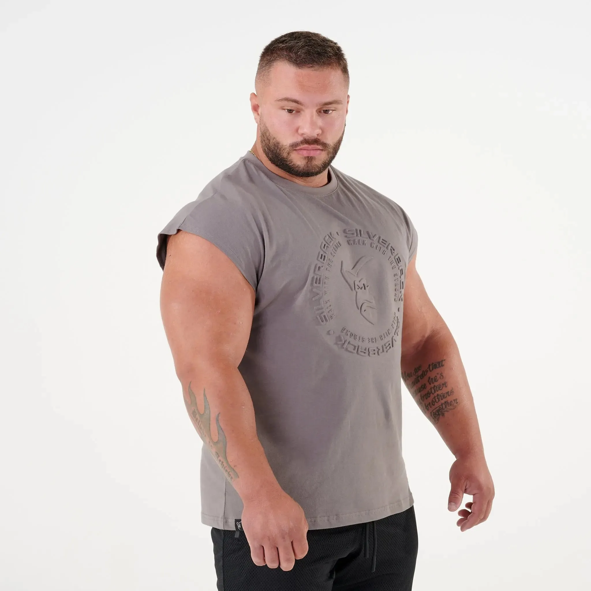 Embossed Sleeveless Tank
