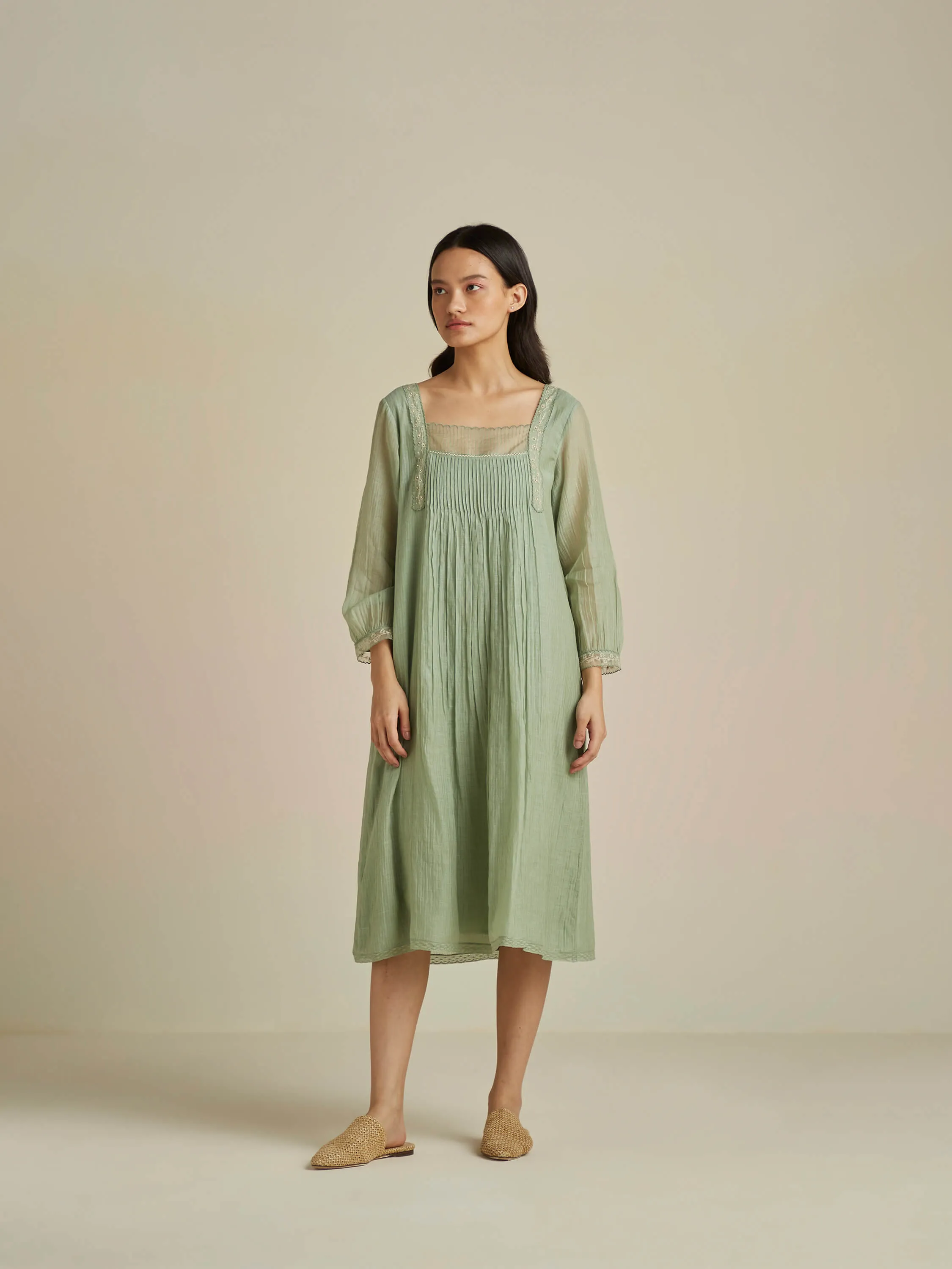 Forest Sap Tunic Dress