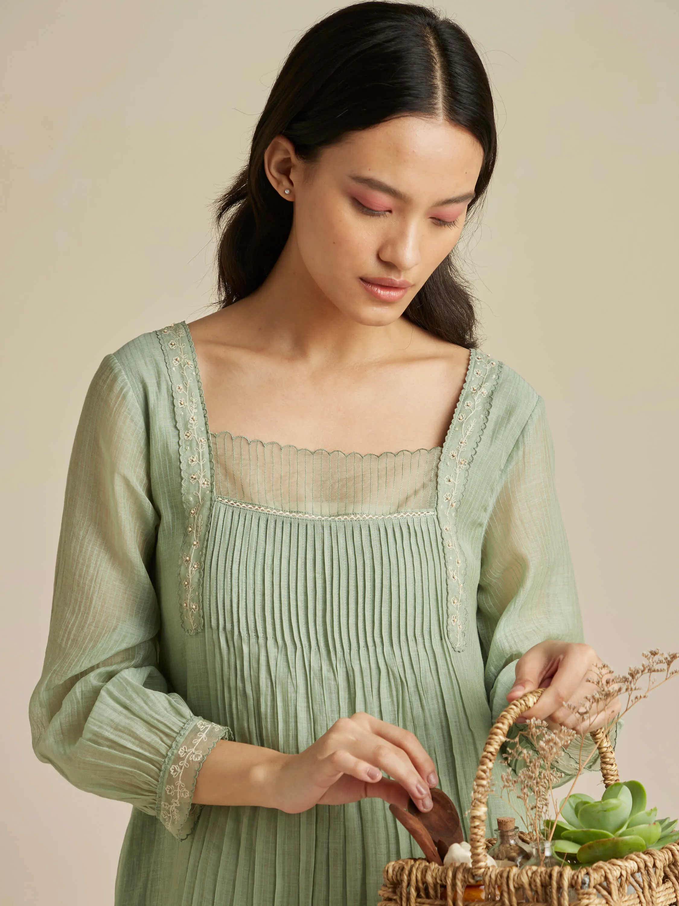 Forest Sap Tunic Dress