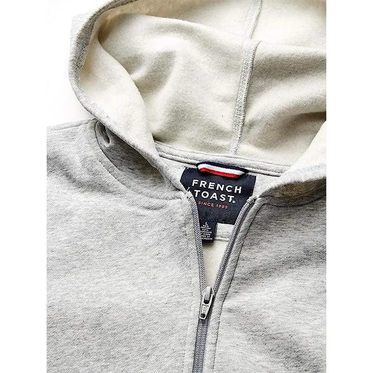 French Toast Unisex School Uniforme Full Zip Fleece Hoodie - SP9123