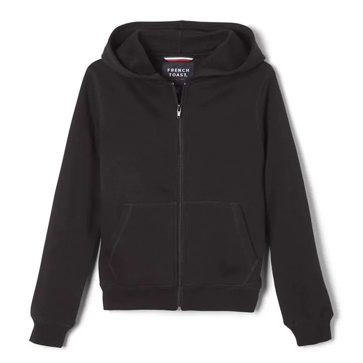 French Toast Unisex School Uniforme Full Zip Fleece Hoodie - SP9123