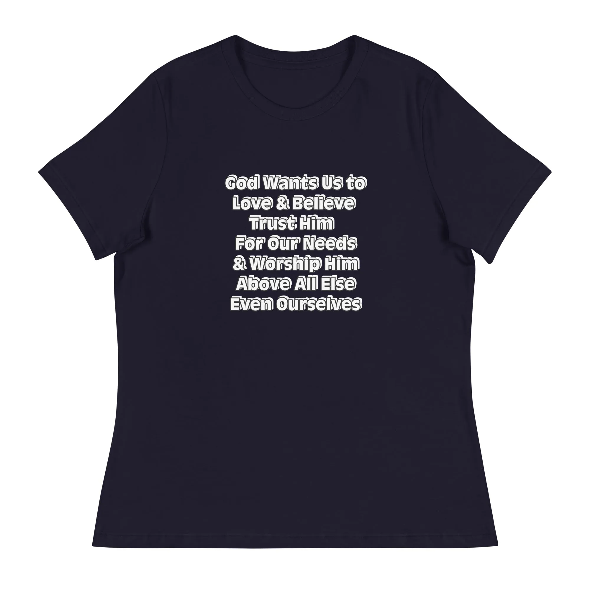 GG - Women's Relaxed T-Shirt - Creator of Universe