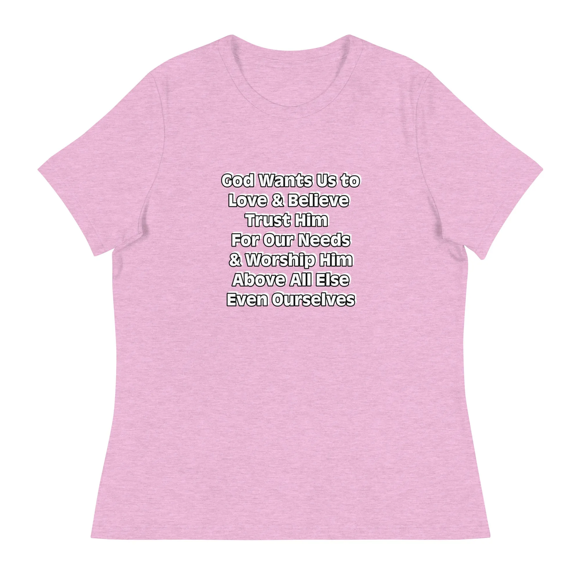 GG - Women's Relaxed T-Shirt - Creator of Universe