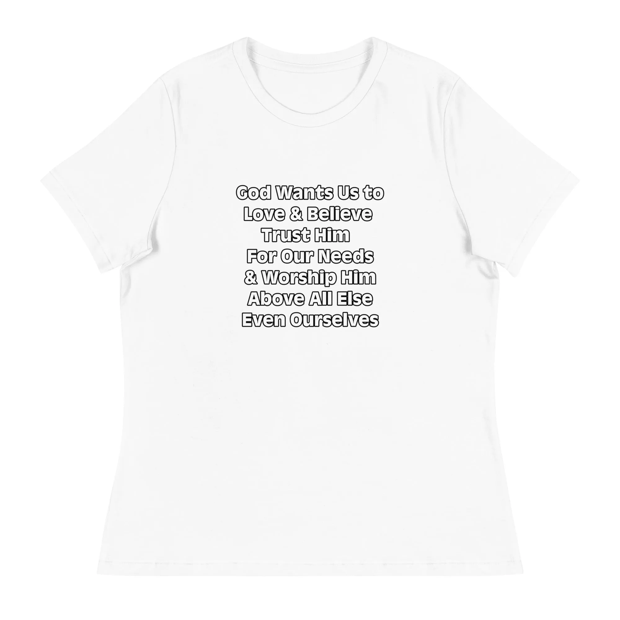 GG - Women's Relaxed T-Shirt - Creator of Universe