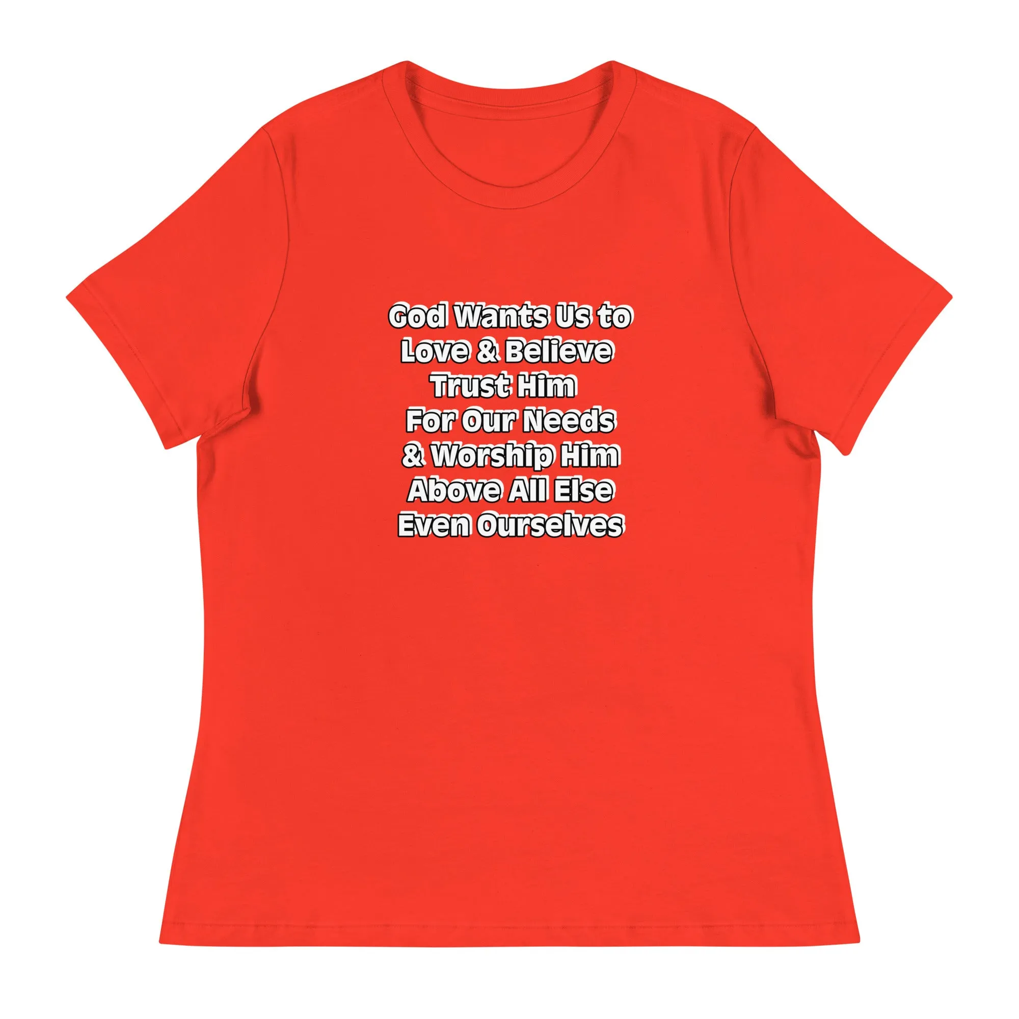 GG - Women's Relaxed T-Shirt - Creator of Universe