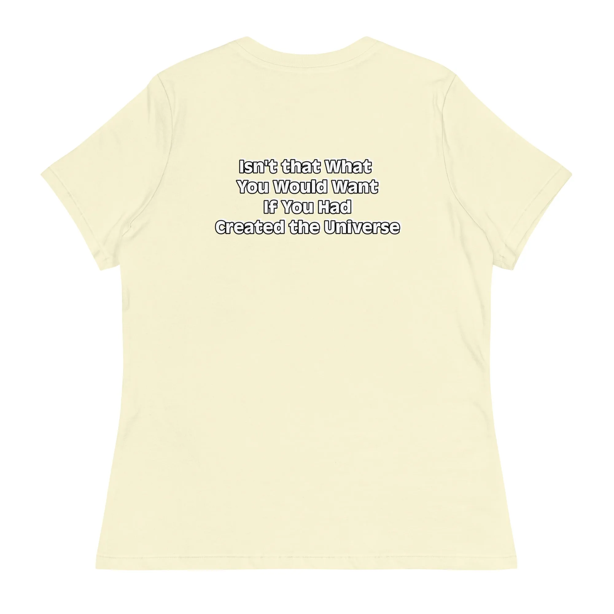 GG - Women's Relaxed T-Shirt - Creator of Universe