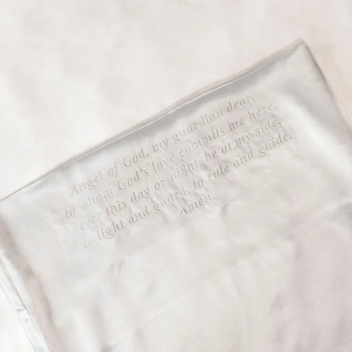 Guardian Angel Silk Pillowcase