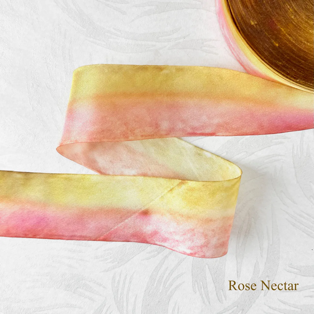 Hand Dyed Silk Ribbon