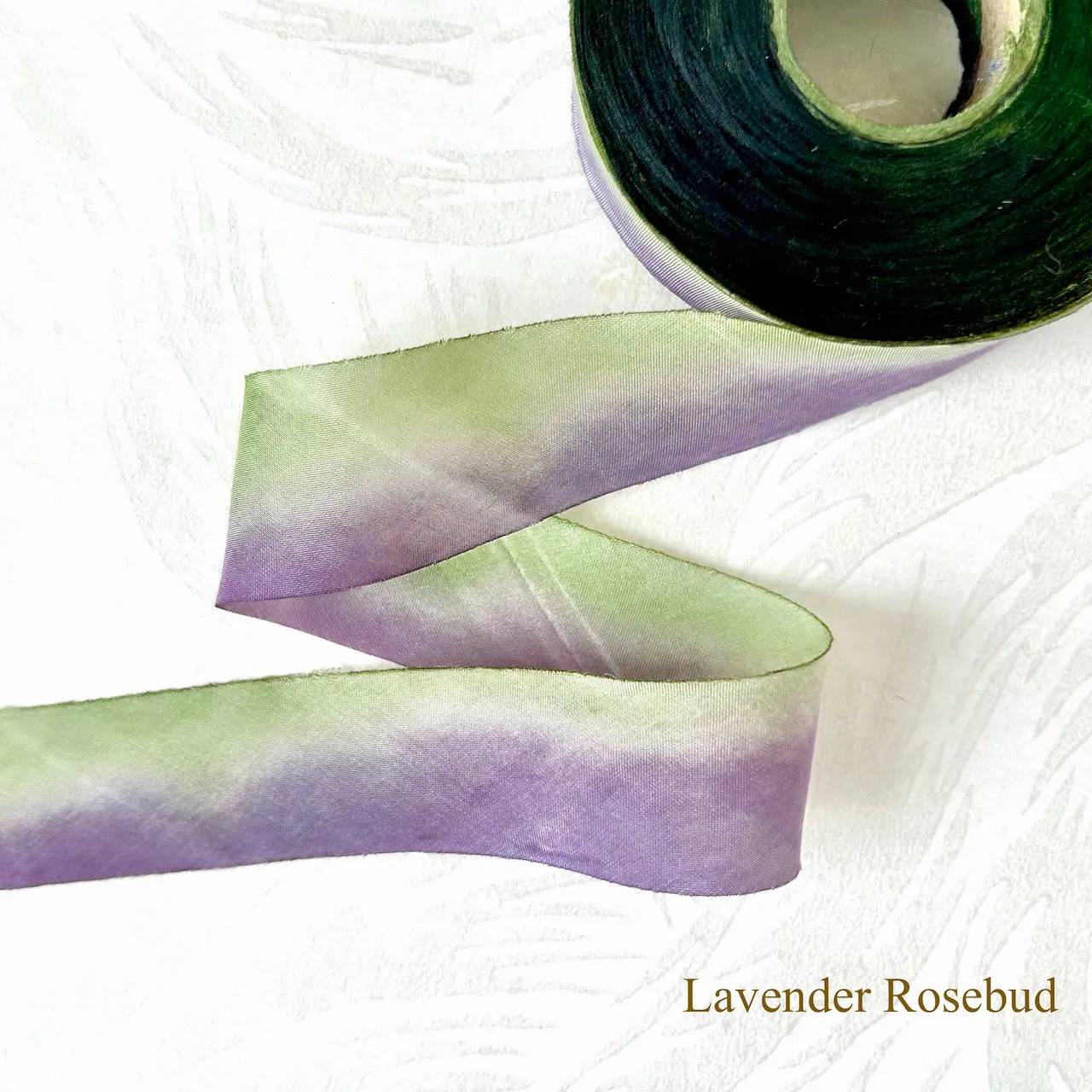 Hand Dyed Silk Ribbon