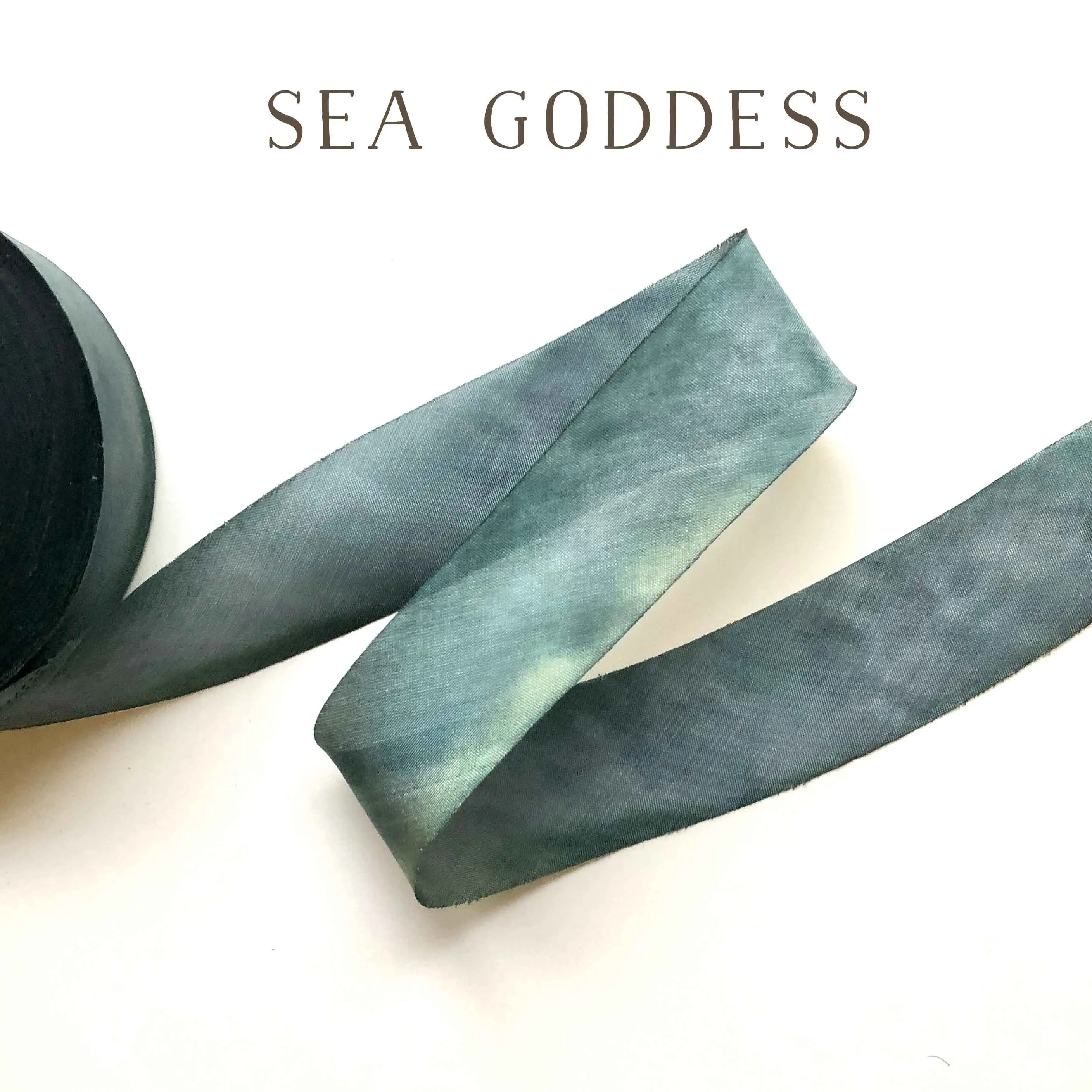 Hand Dyed Silk Ribbon