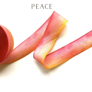 Hand Dyed Silk Ribbon