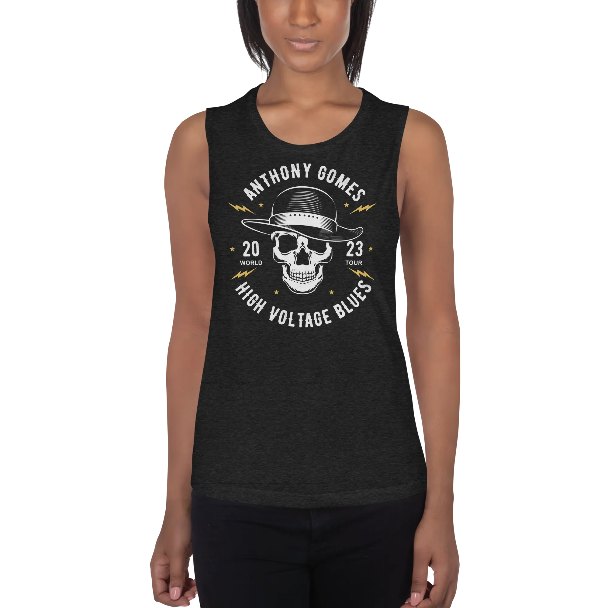 HVB Skull Ladies’ Muscle Tank