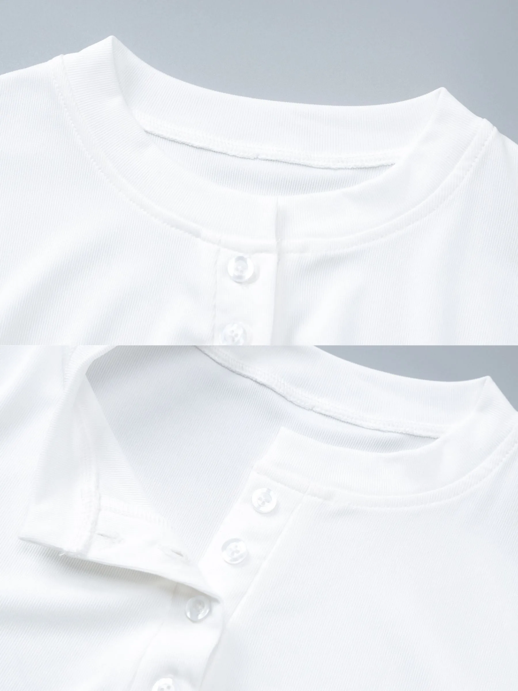Kamila Buttoned Long Sleeve Top