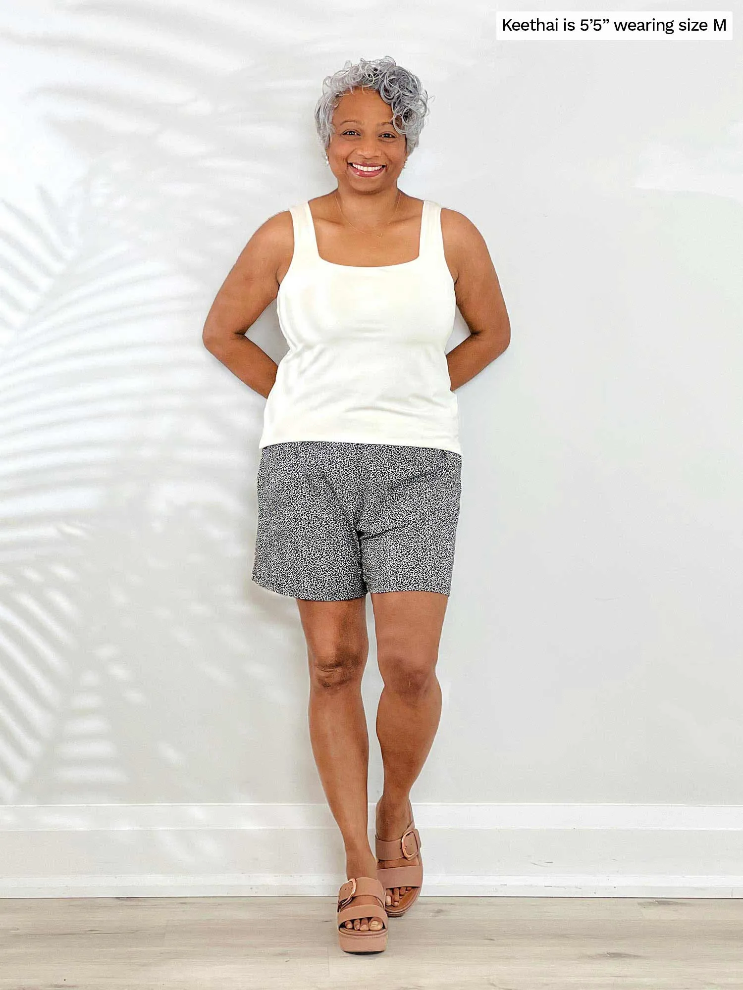 Kavya pull-on casual shorts - FINAL SALE
