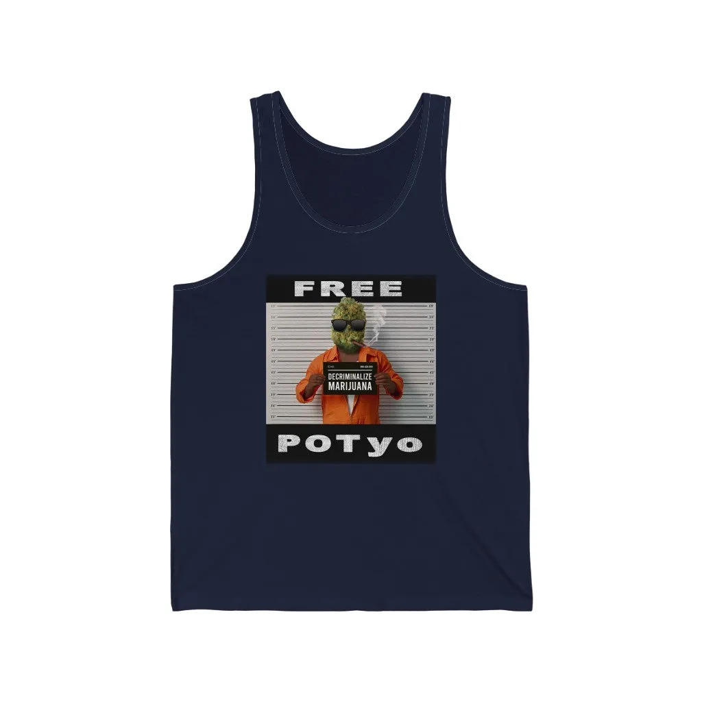 KCC Unisex Jersey Tank Top / Free Potyo