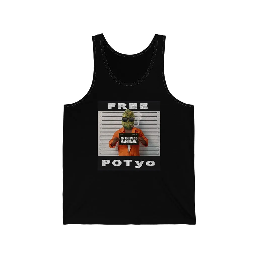 KCC Unisex Jersey Tank Top / Free Potyo