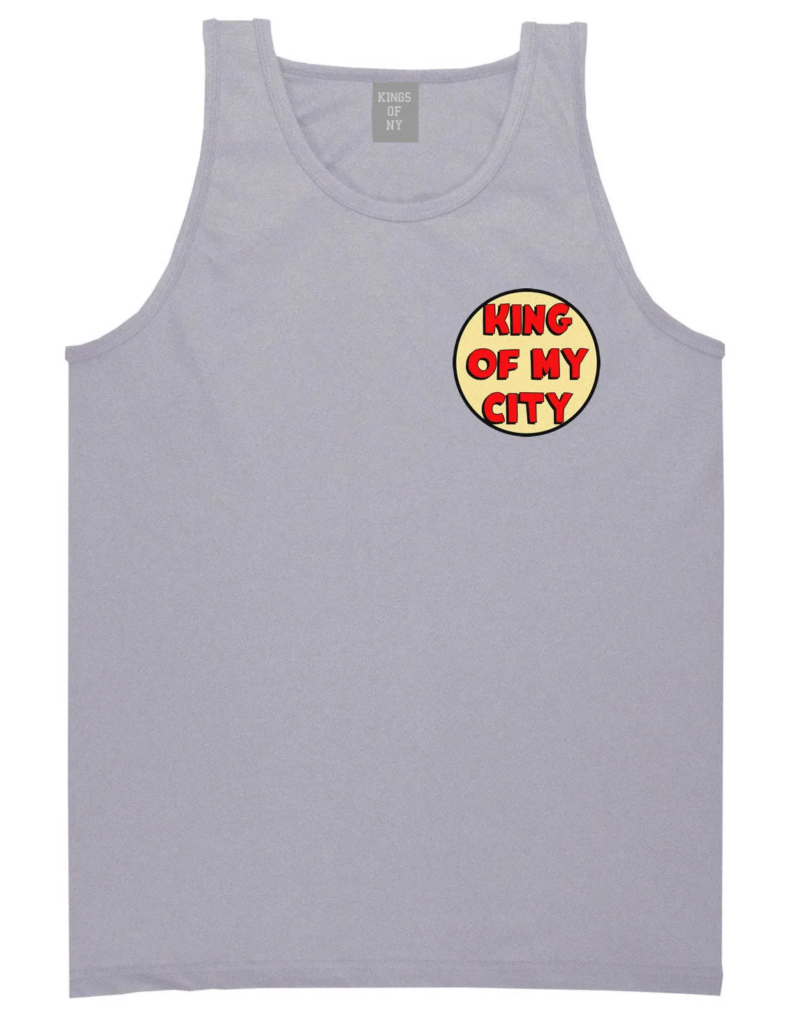 King Of My City Chest Logo Tank Top