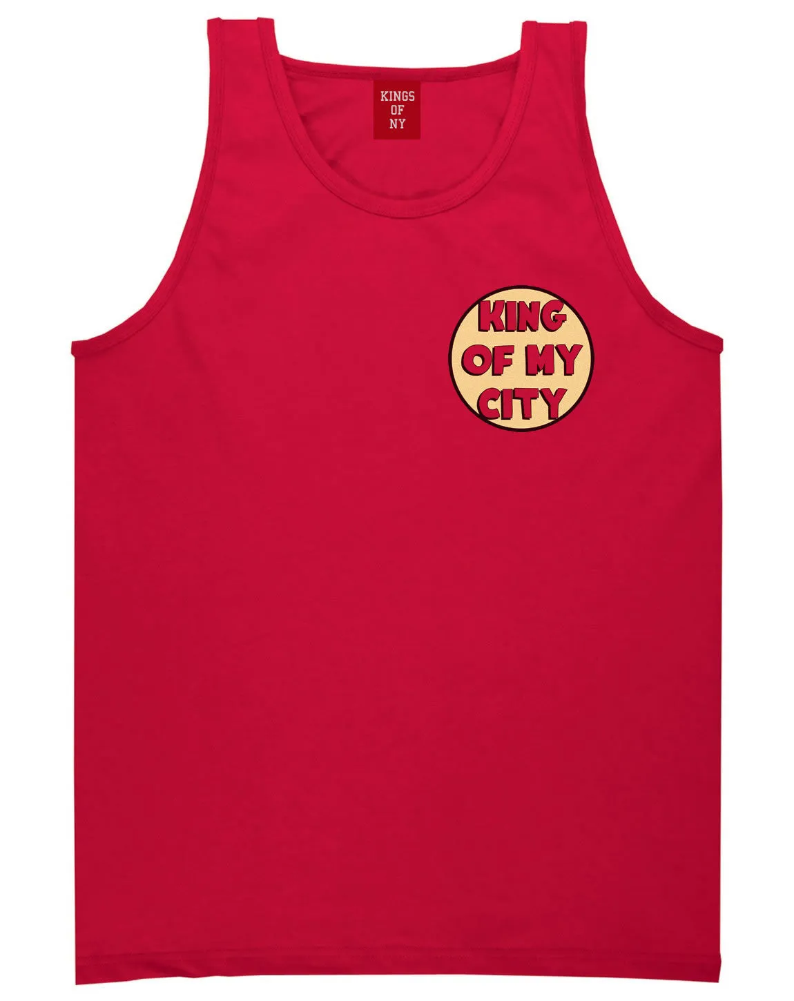 King Of My City Chest Logo Tank Top