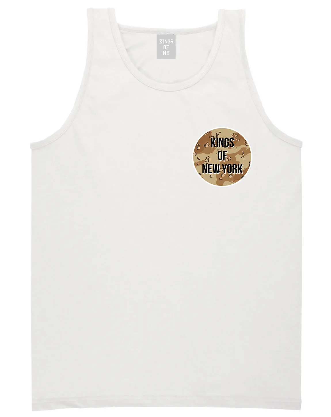 Kings Of NY ARMY Desert Camo Tank Top