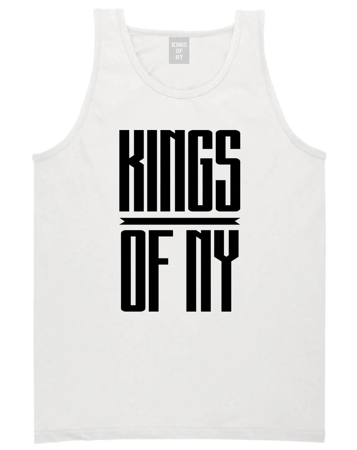 Kings Of NY Long Stretched Logo Tank Top