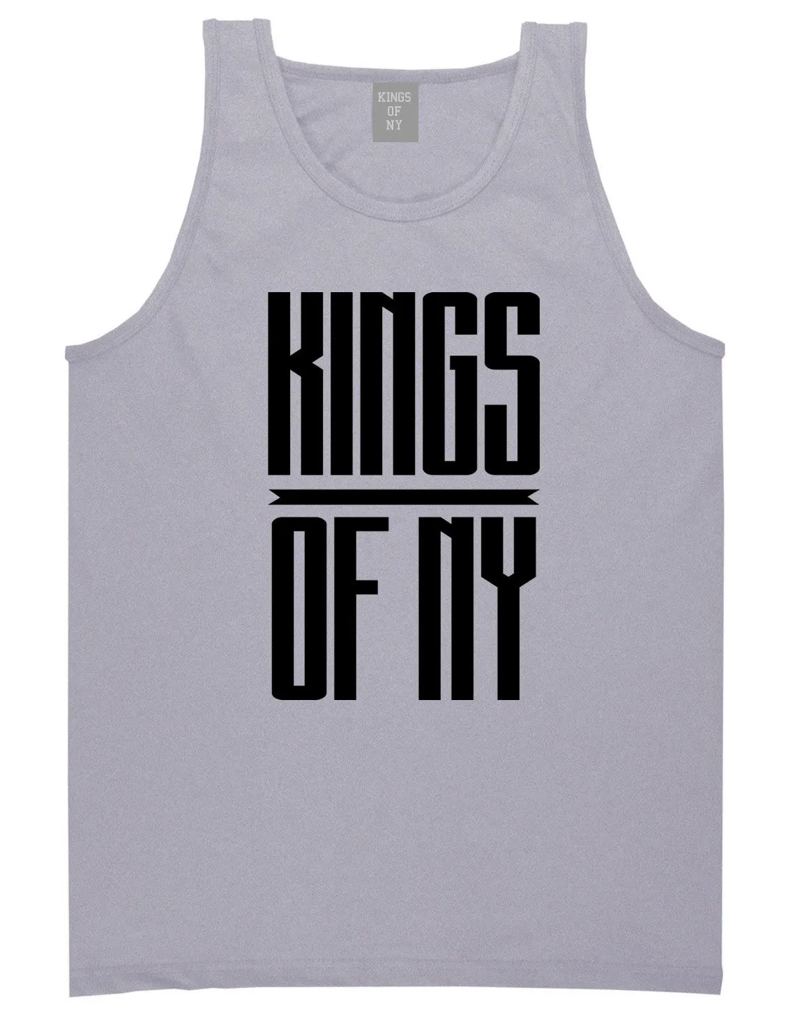 Kings Of NY Long Stretched Logo Tank Top
