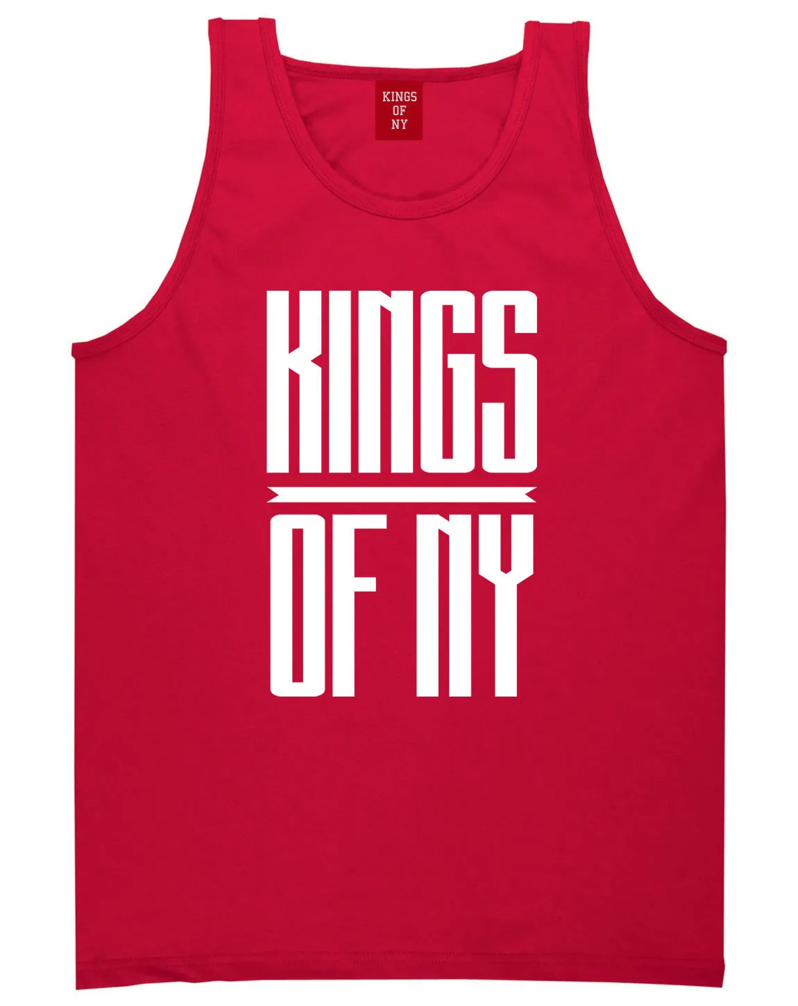 Kings Of NY Long Stretched Logo Tank Top