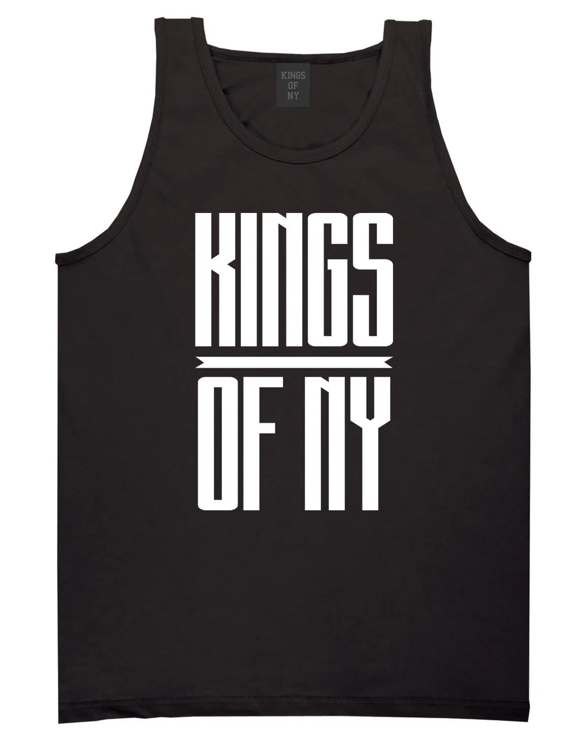 Kings Of NY Long Stretched Logo Tank Top